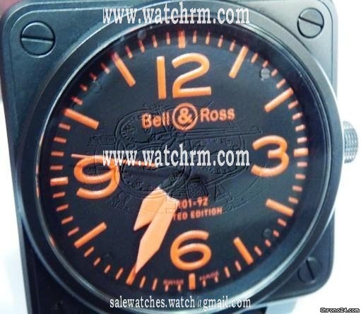 Bell & Ross BR 01-92 RED LIMITED MENS WATCH SWISS