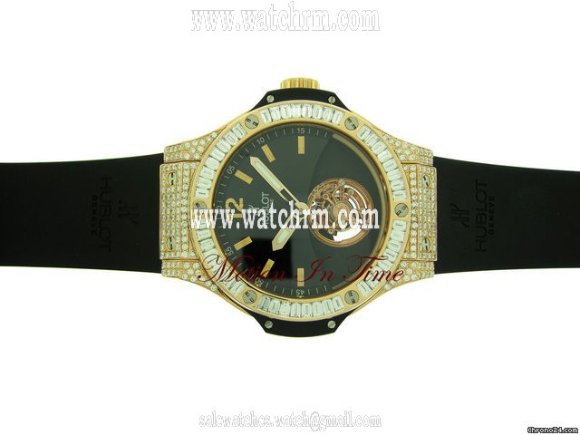 Hublot BIG BANG TOURBILLON DIAMOND ROSE GOLD LIMITED 50 PIECES