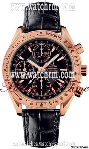 Omega SPEEDMASTER DAY-DATE CHRONOGRAPH AUTOMATIC ROSE GOLD