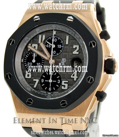 Audemars Piguet Royal Oak OffShore Rose Rubber Clad