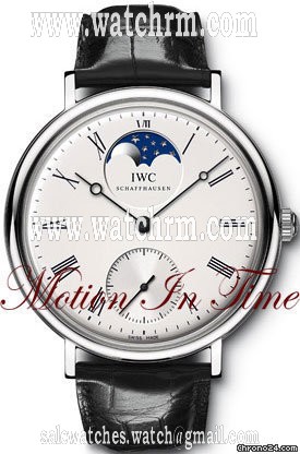 IWC "VINTAGE" PORTOFINO MOONPHASE PLATINUM LIMITED 500 PIECES