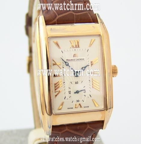 Maurice Lacroix Rectangulaire 18 Krt. Gold Handwind