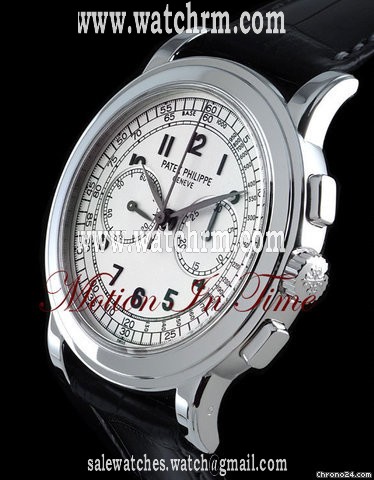 Patek Philippe 5070G CHRONOGRAPH FACTORY SEALED - WHITE GOLD SKELETON BACK