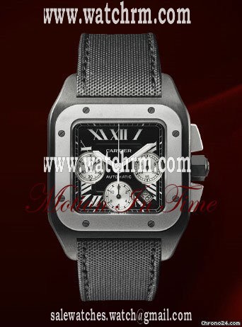 Cartier SANTOS 100 XL CHRONOGRAPH BLACK CARBON SPECIAL EDITION