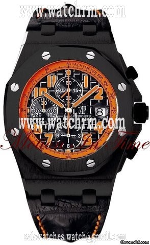 Audemars Piguet "LAVA" HOURGLASS ROYAL OAK OFFSHORE BLACK PVD RARE 99 PIECES