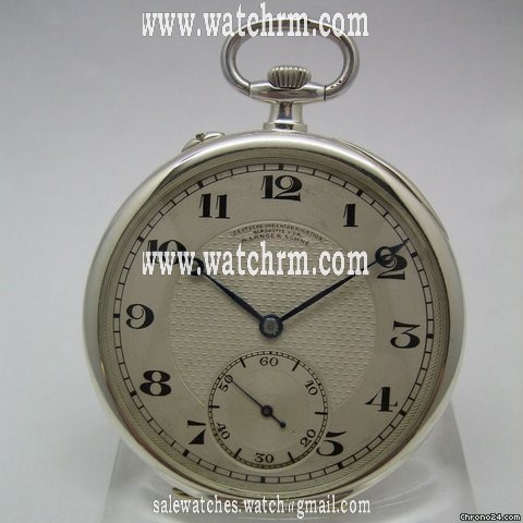 A. Lange & Sohne Herrentachenuhr 900/000 Silber