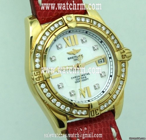 Breitling Cockpit Lady mit Brillantbesatz NEU incl MWST B+P