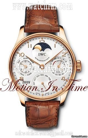 IWC PORTUGUESE PERPETUAL CALENDAR II MOONPHASE ROSE GOLD