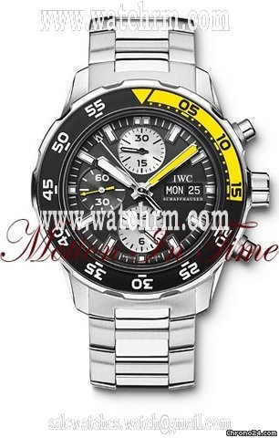 IWC AQUATIMER CHRONOGRAPH STAINLESS STEEL & CERAMIC - NEW