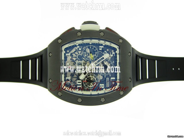 replica Richard Mille RM-11 FELIPE MASSA BLACK "WHITE EDITION" LIMITED 30 PIECES WATCHES 1 