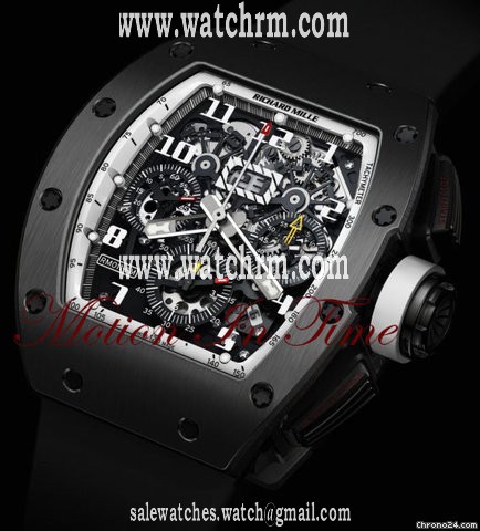 Richard Mille RM-11 FELIPE MASSA BLACK "WHITE EDITION" LIMITED 30 PIECES
