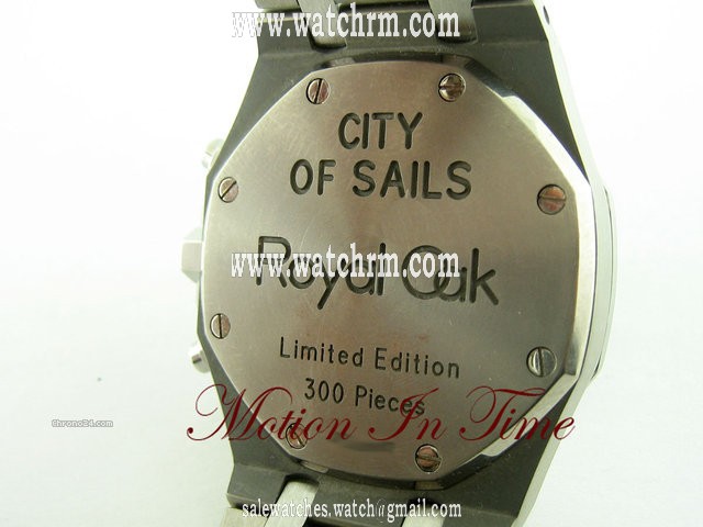 replica Audemars Piguet CITY OF SAILS "BE HAPPY" ROYAL OAK LIMITED 300 PIECES WATCHES 1 