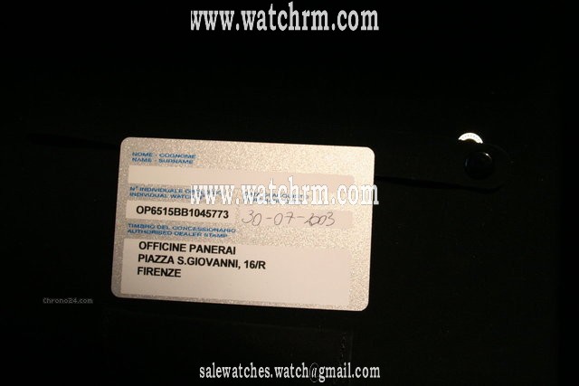 replica Panerai Luminor AMG WATCHES 1 