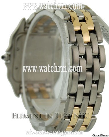 replica Cartier Panthere Gold/Steel 27mm Large Date W25028B6 WATCHES 1