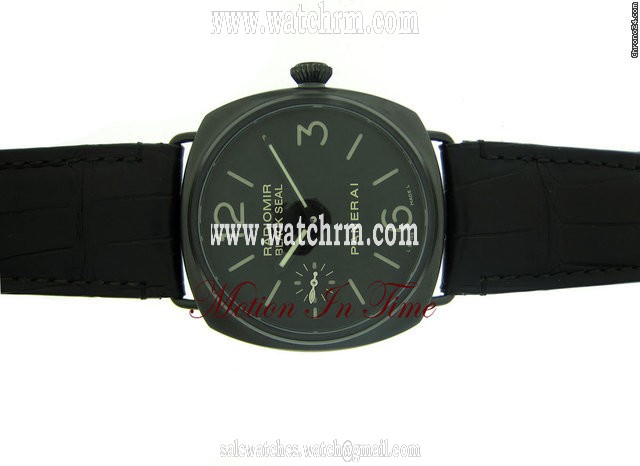 Panerai "BLACK SEAL" RADIOMIR BLACK PVD STEEL 45mm LIMITED 1500 PCS