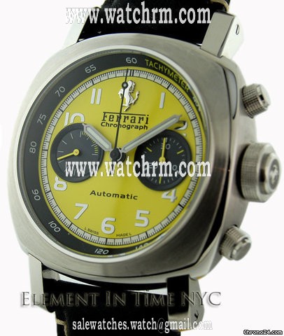 Panerai Ferrari Chrono Yellow Dial FER00011 B+P