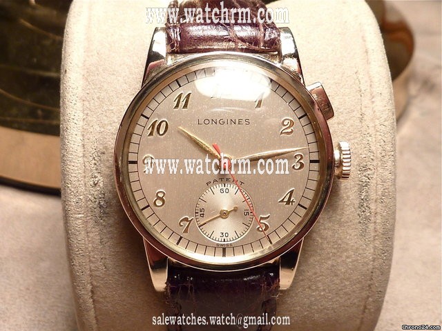 Longines CHRONO STOP, single pusher, original 1965, MINT