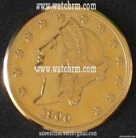replica Corum $20 double eagle gold coin timepiece WATCHES 1 