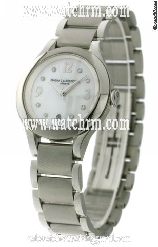 Baume & Mercier Ilea Ladies watch mit diamanten Stainless Steel M0A08769