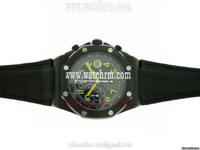 Audemars Piguet "END OF DAYS" REMAKE BLACK PVD - OFFSHORE - SPECIAL ED.
