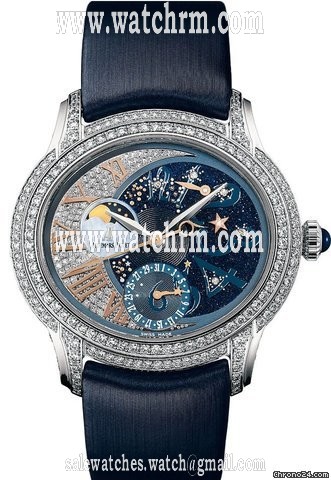Audemars Piguet MILLENARY LADIES' STARLIT SKY WHITE GOLD DIAMOND - NEW