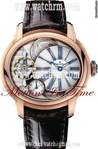 replica Audemars Piguet MILLENARY ESCAPE "DEAD BEAT SECONDS" ROSE GOLD LIMITED ED. WATCHES 1 