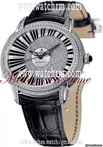 Audemars Piguet MILLENARY "PIANOFORTE" WHITE GOLD DIAMOND LIMITED 250 PIECES