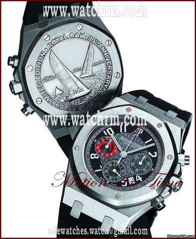 Audemars Piguet "CITY OF SAILS" ALINGHI ROYAL OAK STEEL LIMITED 1250 PIECES