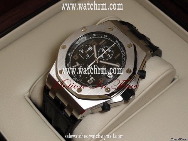 replica Audemars Piguet "GINZA" ROYAL OAK OFFSHORE STAINLESS STEEL LIMITED 200 PIECE WATCHES 1 
