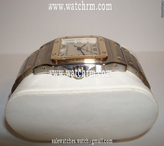 replica Cartier Santos Acero y Oro WATCHES 1 