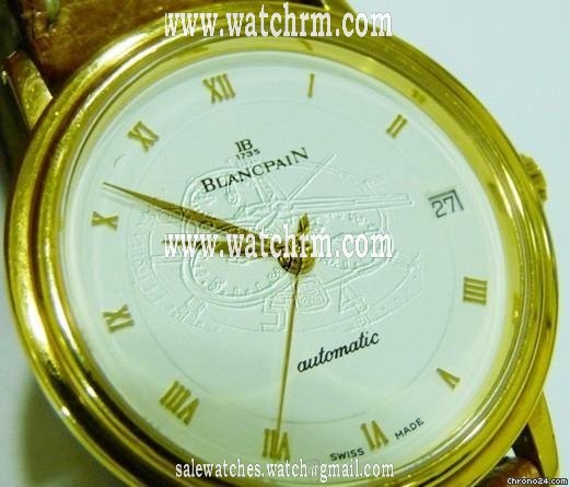 Blancpain VILLERET ULTRA SLIM 18K GOLD AUTO MENS WATCH
