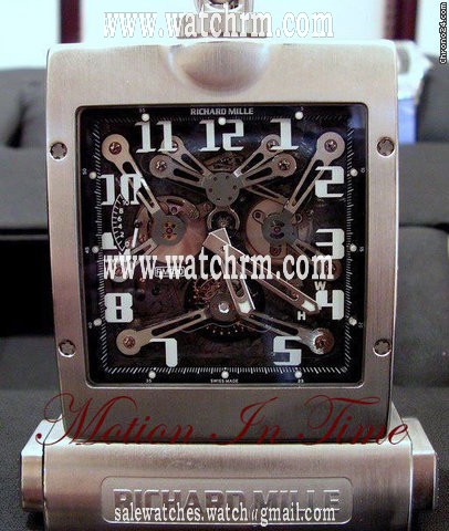 replica Richard Mille RM-20 TOURBILLON POCKET WATCH SPECIAL EDITION 62mm TITANIUM WATCHES 1 