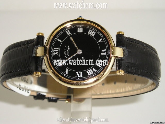 Cartier Must de Cartier Vermeil Ronde
