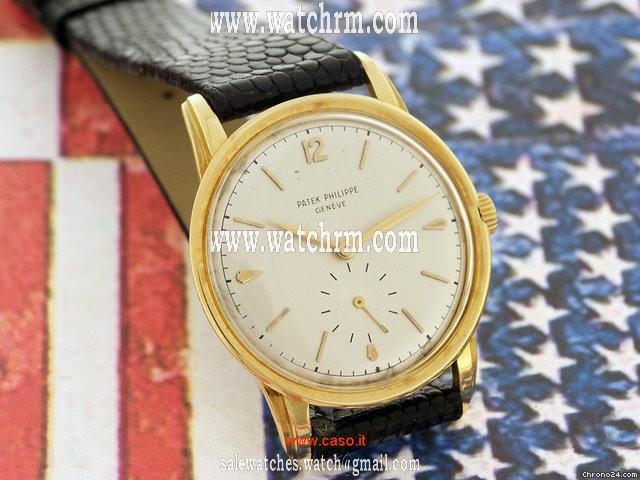 replica Patek Philippe Ref. 2452 Yellow gold WATCHES 1 