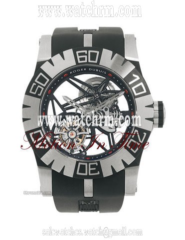 Roger Dubuis EASY DIVER "TOURBIDIVER" TOURBILLON SKELETON 48mm LTD 280PCS