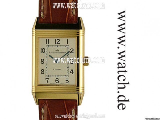 Jaeger-LeCoultre Reverso Classique Medium Modell Handaufzug 18kt Gelbgold 38x23mm
