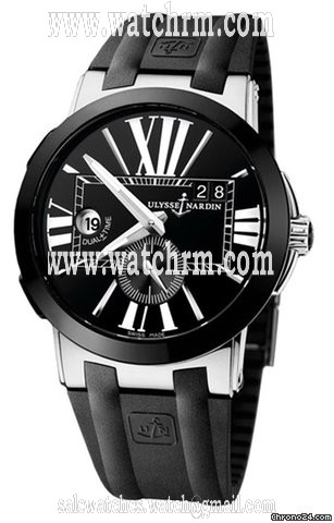 Ulysse Nardin Executive Dual Time NEU incl MWST mit Box + Papieren