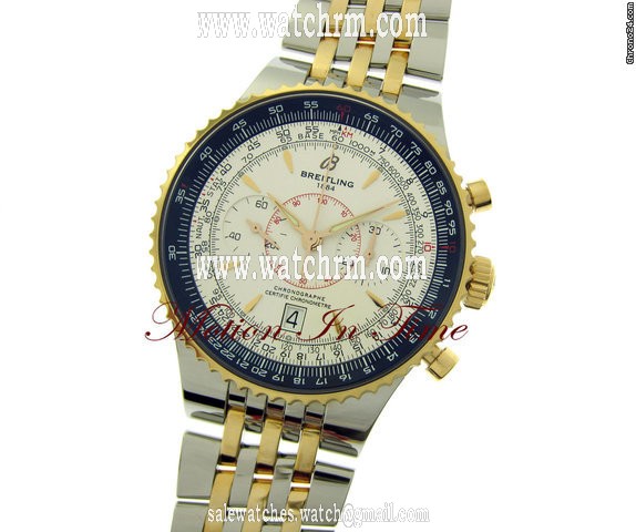replica Breitling NAVITIMER MONTBRILLIANT LEGENDE ROSE GOLD & STEEL -NEW MODEL WATCHES 1 