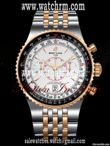 Breitling NAVITIMER MONTBRILLIANT LEGENDE ROSE GOLD & STEEL -NEW MODEL