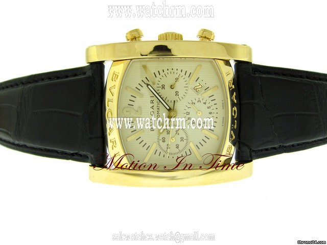 Bulgari BVLGARI ASSIOMA CHRONOGRPAH AUTOMATIC YELLOW GOLD NEW 2010