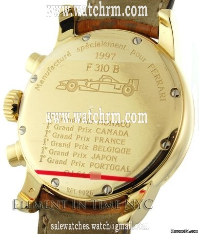 replica Girard Perregaux F 310 B Quantieme Perpetual 18kt Yellow Gold WATCHES 1 