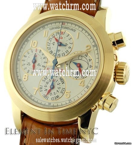 Girard Perregaux F 310 B Quantieme Perpetual 18kt Yellow Gold