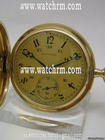 Longines Savonette 585 Gold Kal. 19 80