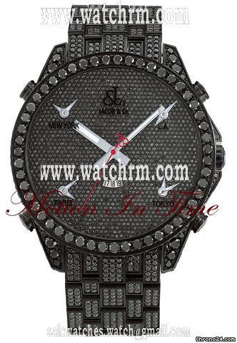 Jacob & Co. FIVE TIMEZONE "ALL BLACK DIAMOND" 47mm SPECIAL EDITION 2010