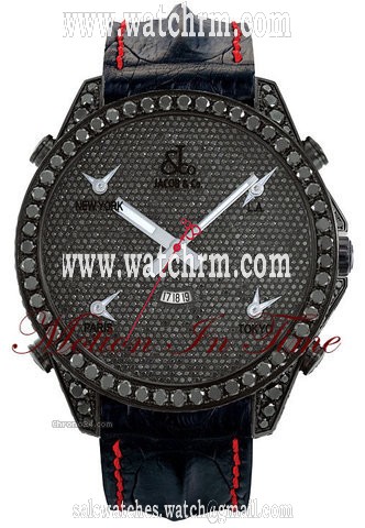 Jacob & Co. FIVE TIMEZONE "ALL BLACK DIAMOND" 47mm SPECIAL EDITION 2010
