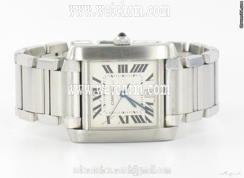 Cartier Tank Francaise Stahl Finanzierungen fair&g��nstig