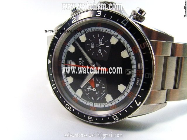 Tudor Heritage Chrono ZB schwarz