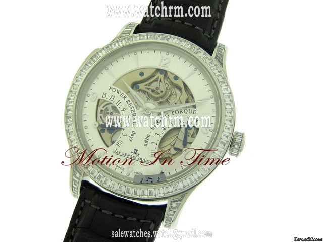 Jaeger-LeCoultre MASTER MINUTE REPEATER PLATINUM BAGUETTE DIAMOND SKELETON WATCHES 2