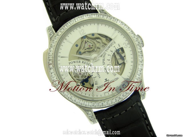 replica Jaeger-LeCoultre MASTER MINUTE REPEATER PLATINUM BAGUETTE DIAMOND SKELETON WATCHES 1
