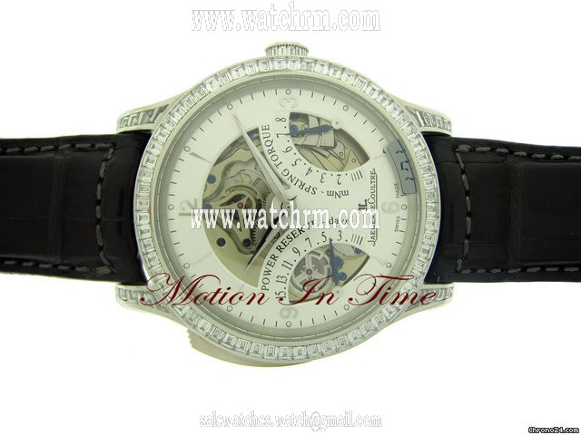 Jaeger-LeCoultre MASTER MINUTE REPEATER PLATINUM BAGUETTE DIAMOND SKELETON